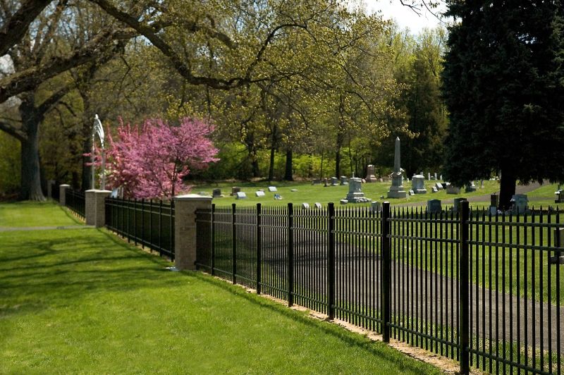 Cemetery Fence Installation