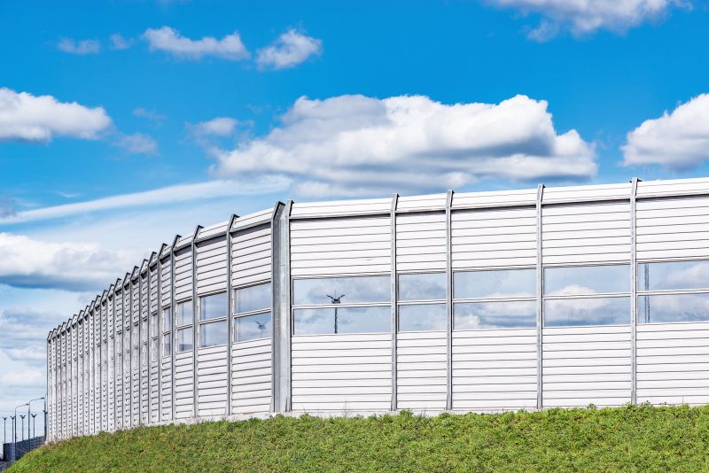 Solid Panel Fence Installation